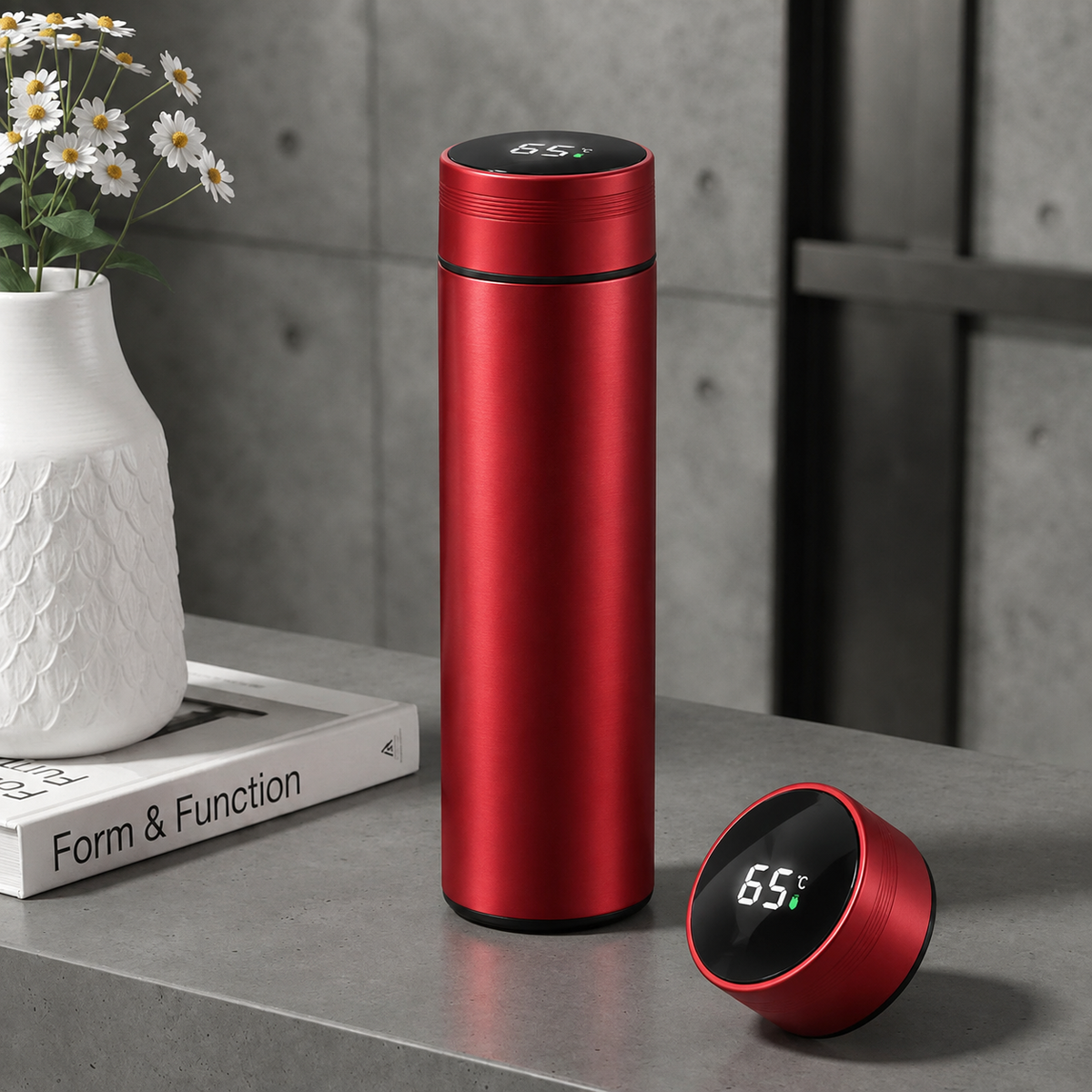 Bouteille Intelligente à Température  — ThermaLux™ 500
