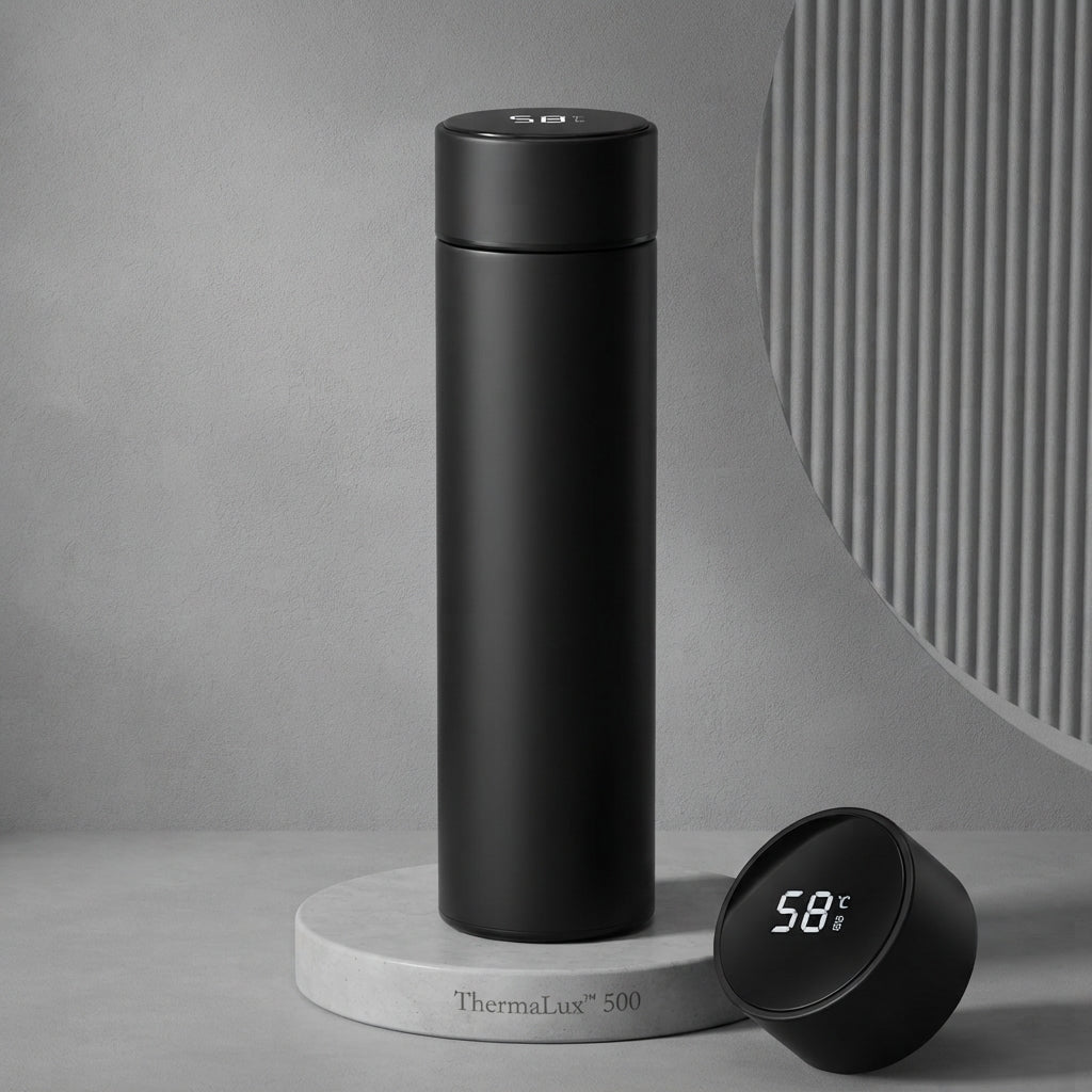 Bouteille Intelligente à Température  — ThermaLux™ 500
