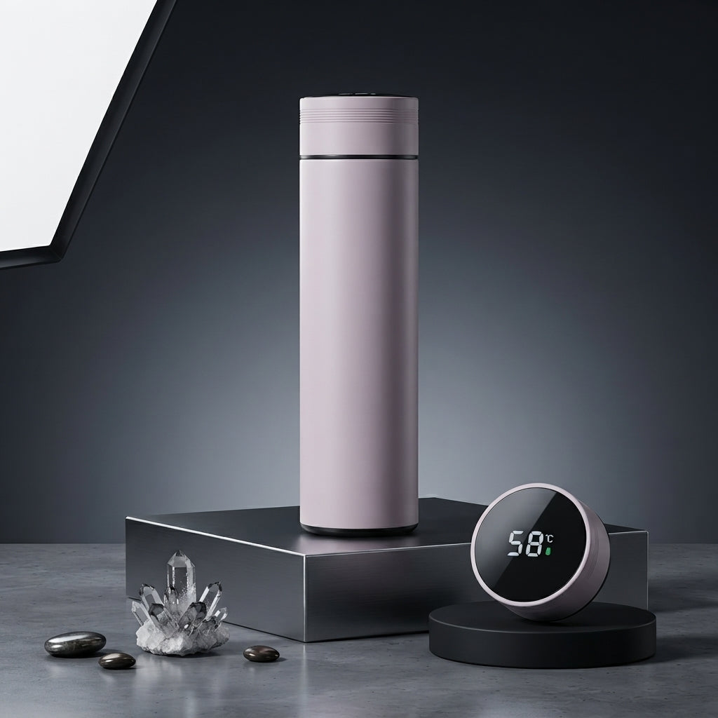 Bouteille Intelligente à Température  — ThermaLux™ 500