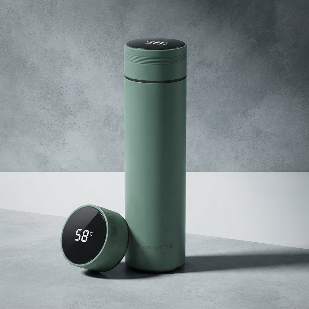 Bouteille Intelligente à Température  — ThermaLux™ 500